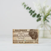 Buffelbakken Visitekaartjes (Staand voorkant)