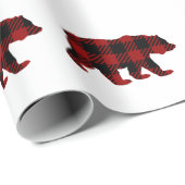 Buffelbetonpapier voor Beren Cadeaupapier (Rol Hoek)