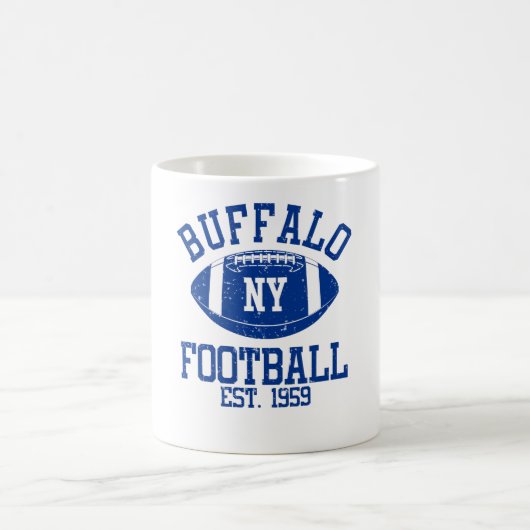 Buffelbiet Football Fan Gift Cadeau Idee Koffiemok (Center)