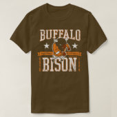 Buffelbizons 1 t-shirt (Design voorkant)