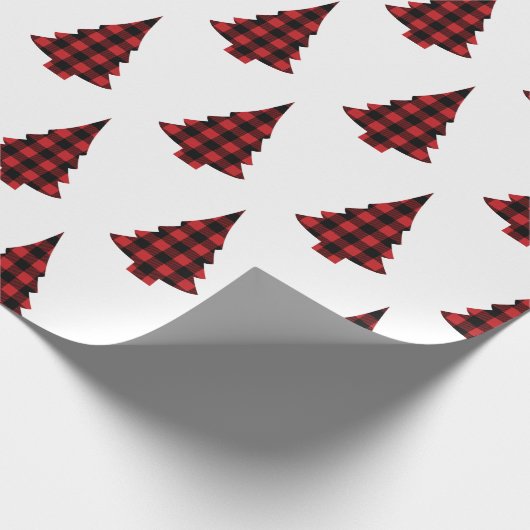 Buffelblad voor het controleren van de pijnbomen R Cadeaupapier (Hoek)