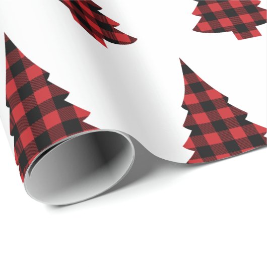 Buffelblad voor het controleren van de pijnbomen R Cadeaupapier (Rol Hoek)