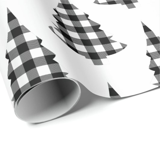 Buffelblad voor het controleren van de pijnbomen R Cadeaupapier (Rol Hoek)