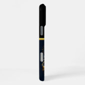 Buffelboer met kudde bij schemering iPhone hoesje (Rechterkant)
