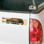 BuffelBumpersticker Bumpersticker (Op Truck)