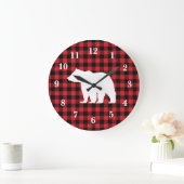 Buffelcontrole Beer Wilderness Cabine Sierkussen Grote Klok (Huis)