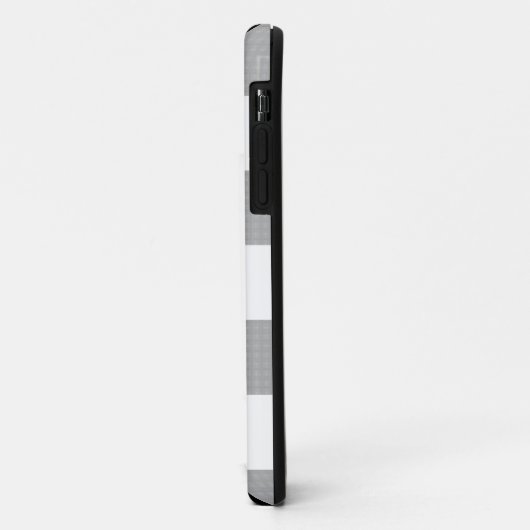 Buffelcontrole met monogram Case-Mate iPhone case (Achterkant/links)