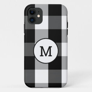 Buffelcontrole met monogram Case-Mate iPhone case