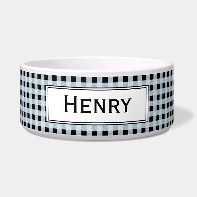 Buffelcontrole | Monogram Voerbakje (Voorkant)