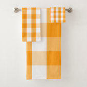 Buffelcontrole - Oranje set van Citrus Bath Bad Handdoek (Insitu)