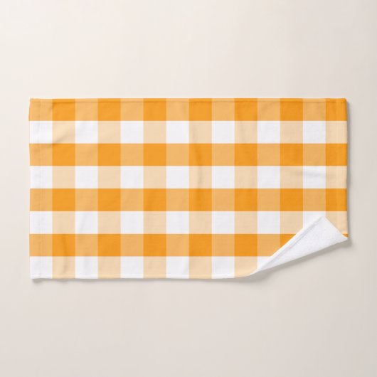Buffelcontrole - Oranje set van Citrus Bath Bad Handdoek (Handdoek)
