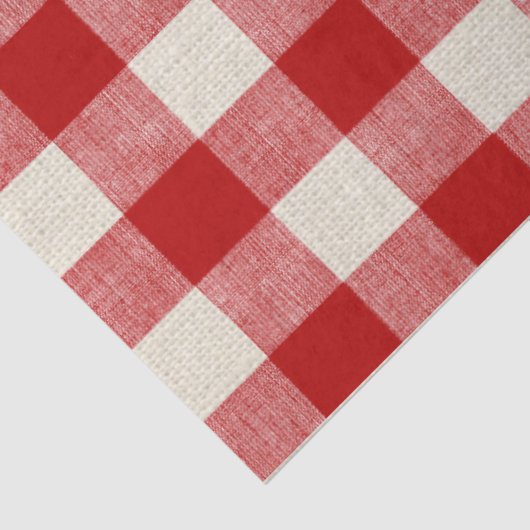 Buffelcontrole rood ontkoppelpapier tissuepapier (Detail)