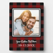 Buffelcontrole Vastgelegd Voeg UW Aangepaste Sjabl Fotoplaat (voorkant)