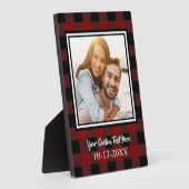 Buffelcontrole Vastgelegd Voeg UW Aangepaste Sjabl Fotoplaat (Zijkant)