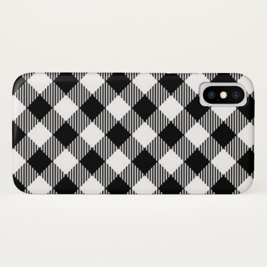 buffelcontrole, zwart-wit Case-Mate iPhone case (Achterkant (horizontaal))