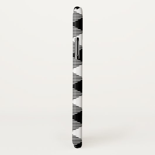 buffelcontrole, zwart-wit Case-Mate iPhone case (Achterkant / rechts)