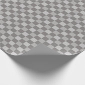 Buffelcontroles | Pset Pattern - Med Grey | wit Cadeaupapier (Hoek)