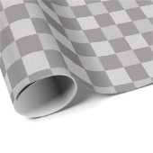 Buffelcontroles | Pset Pattern - Med Grey | wit Cadeaupapier (Rol Hoek)