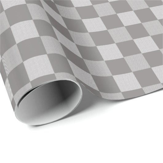 Buffelcontroles | Pset Pattern - Med Grey | wit Cadeaupapier (Rol Hoek)
