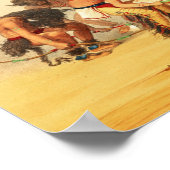 Buffeldans, c.1832 poster (Hoek)