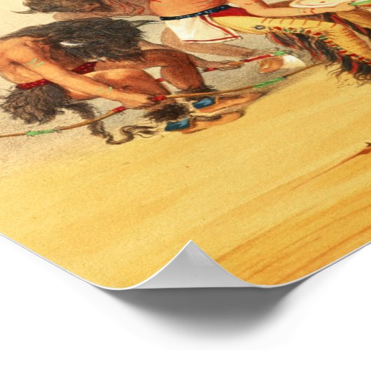 Buffeldans, c.1832 poster (Hoek)