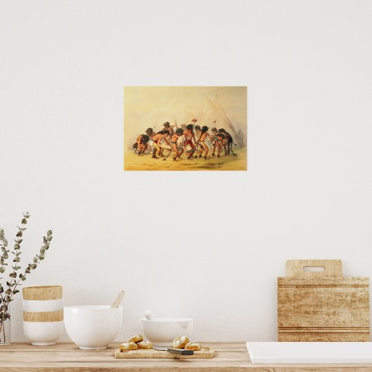 Buffeldans, c.1832 poster (Keuken)