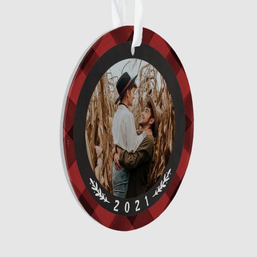 Buffelgarens eerste kerstmis ornament (voorkant)