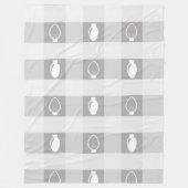 Buffelgarnaal voor kerstbulten fleece deken (Voorkant)