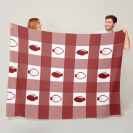 Buffelgarnaal voor kerstbulten fleece deken