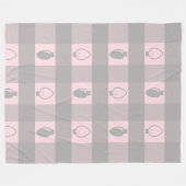 Buffelgarnaal voor kerstbulten fleece deken (Voorkant (Horizontaal))