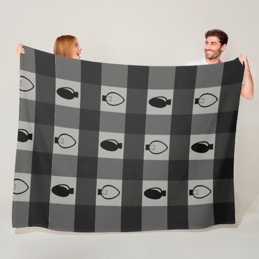 Buffelgarnaal voor kerstbulten fleece deken (In situ)