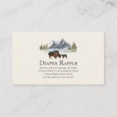 Buffelgebergte - Kaart voor luierbehuizing (Voorkant)