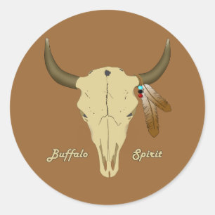 Buffelgedistilleerde Stickers