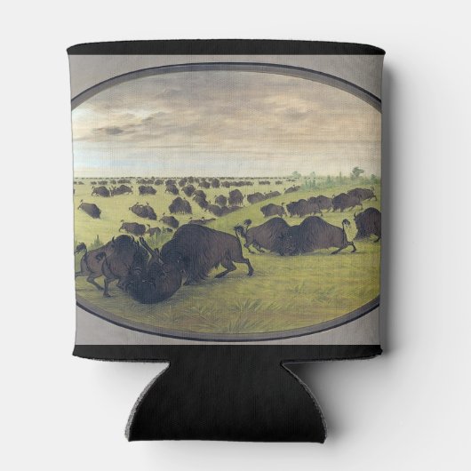 Buffelgevechten Blikjeskoeler (Achterkant)