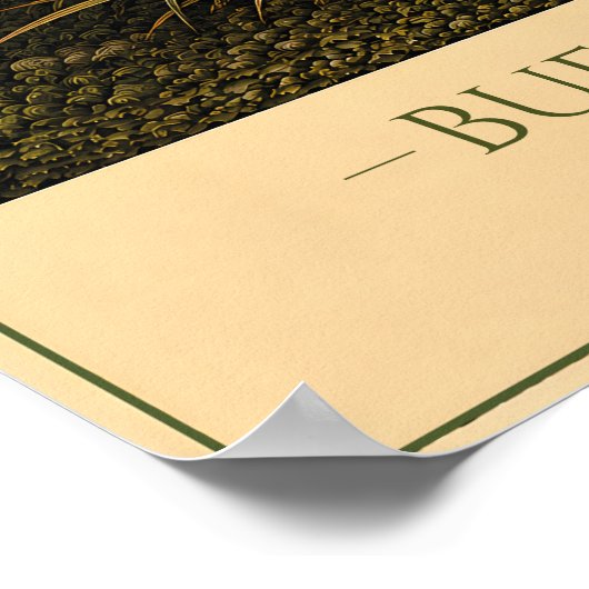 Buffelgras Poster (Hoek)