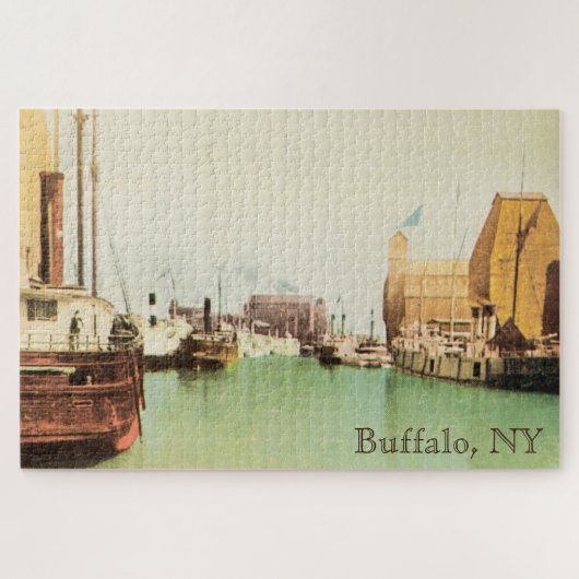 buffelhaven NY Grote puzzel Legpuzzel (Horizontaal)