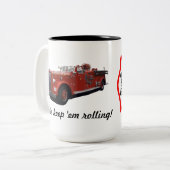 Buffelherstellingspop Mok (Voorkant links)