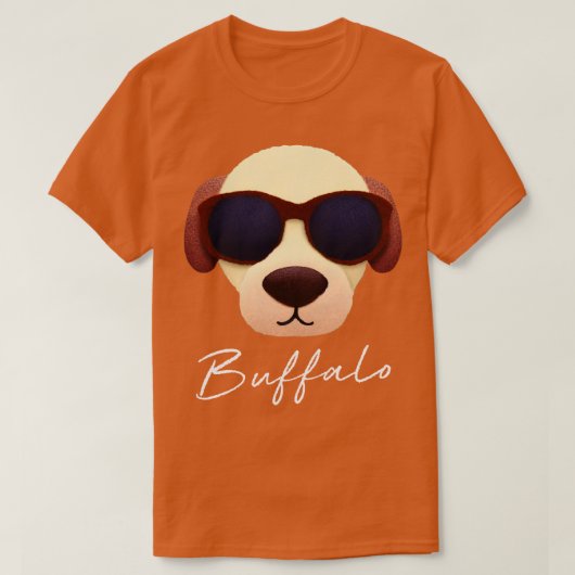 buffelhond t-shirt (Design voorkant)