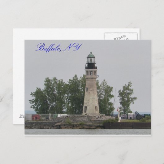 Buffelhoofdlicht Briefkaart (Voorkant / Achterkant)