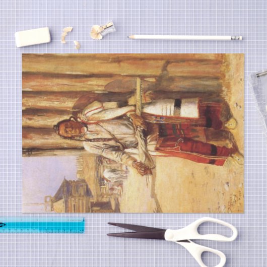 “Buffeljapon” door Charles M Russell Tissuepapier (Craft)