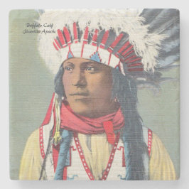 buffelkalf stenen onderzetter