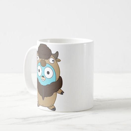 BuffelkoffieMok Koffiemok (Voorkant links)