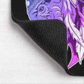 Buffelkop met indiaans adres muismat (Hoek)