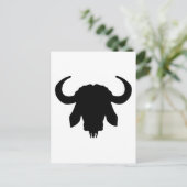 Buffelkophorens Briefkaart (Staand voorkant)