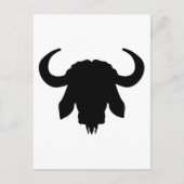 Buffelkophorens Briefkaart (Voorkant)