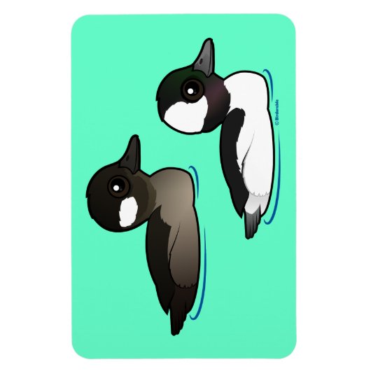 buffelkoppaar magneet (Verticaal)