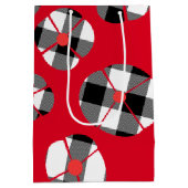 Buffellakventiel op rood medium cadeauzakje (Achterkant)