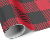 Buffelleumberjack Baby shower Cadeaupapier (Rol Hoek)