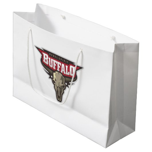 buffelopstand groot cadeauzakje (Voorkant Gekanteld)