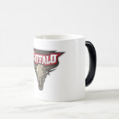 buffelopstand magische mok (Voorkant rechts)